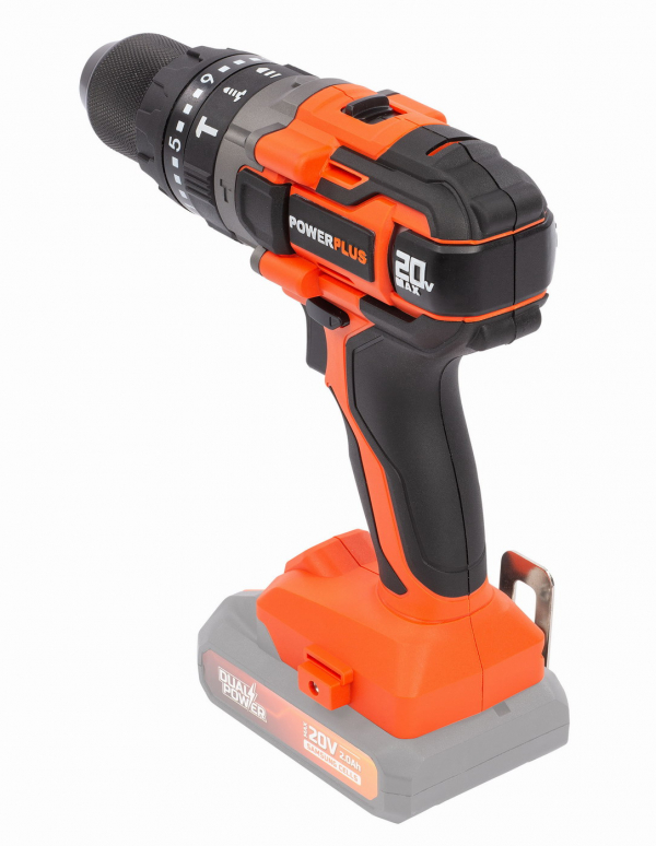 PowerPlus POWDP15200 Aku šroubovák / vrtačka s příklepem 20V (bez AKU)