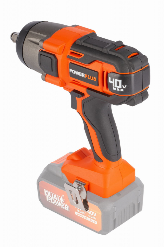 PowerPlus POWDP20400 Aku rázový utahovák 1/2", 40V, 350Nm (bez AKU)