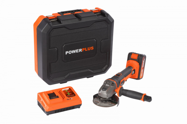 PowerPlus POWDP35150 Aku úhlová bruska 20V/ 115mm SET (40V, 2,5Ah)