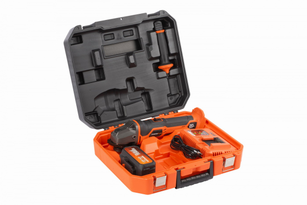PowerPlus POWDP35150 Aku úhlová bruska 20V/ 115mm SET (40V, 2,5Ah)
