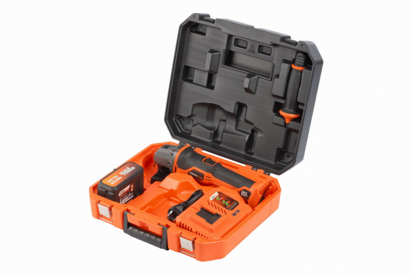 PowerPlus POWDP35150 Aku úhlová bruska 20V/ 115mm SET (40V, 2,5Ah)