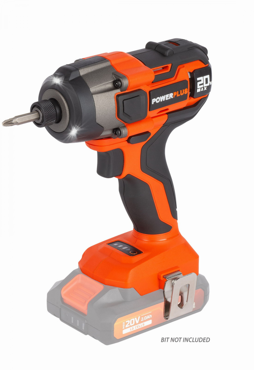 PowerPlus POWDP20100 Aku rázový utahovák 20V, 180Nm (bez AKU)