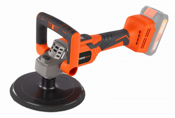 PowerPlus POWDP4070 Aku leštička 20V bezuhlíková 180mm LI-ION (bez AKU)