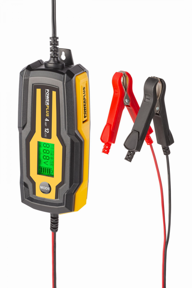 PowerPlus POWX4203 Automatická nabíječka baterií 70W / 4A / 120Ah