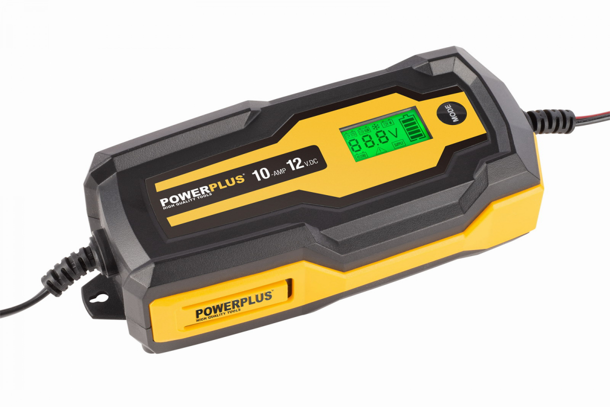 PowerPlus POWX4207 Automatická nabíječka baterií 160W / 10A / 200Ah