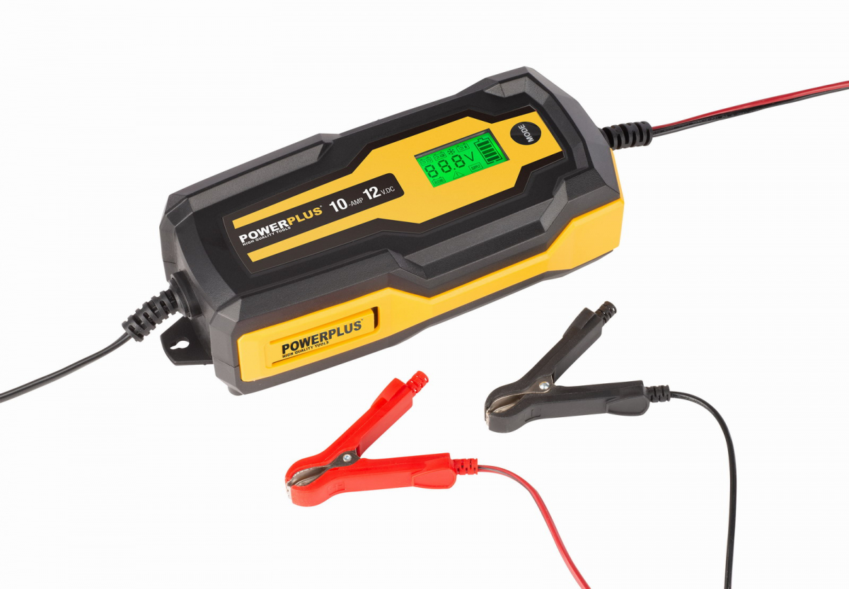 PowerPlus POWX4207 Automatická nabíječka baterií 160W / 10A / 200Ah
