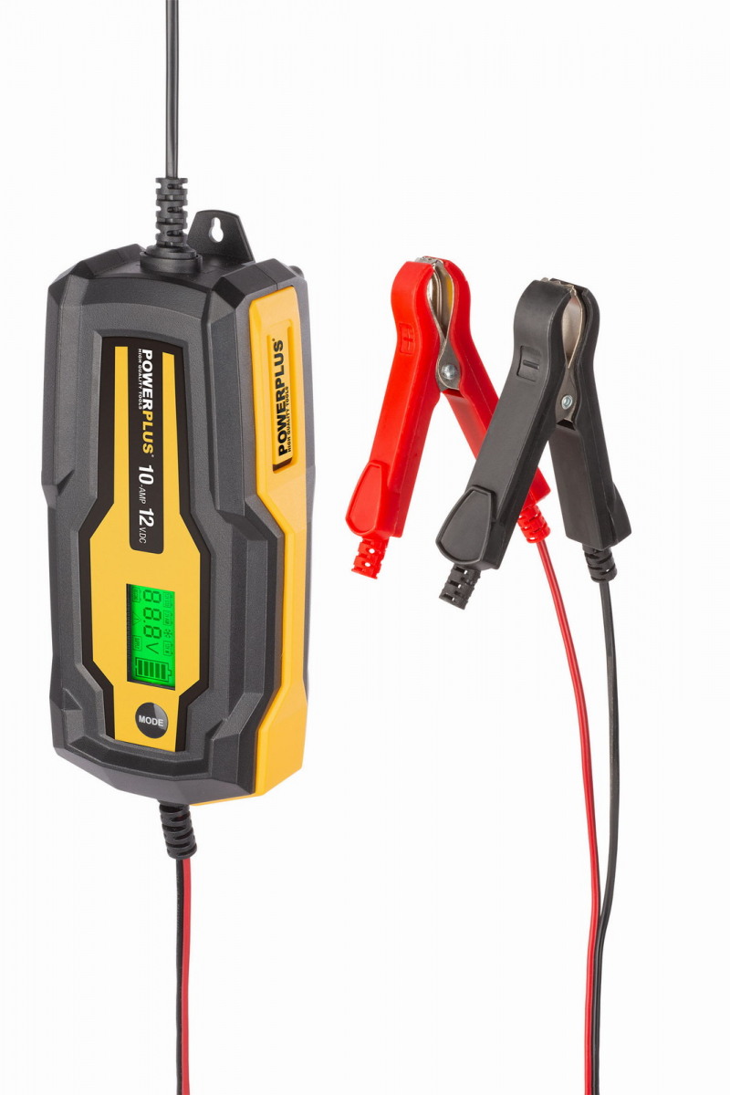 PowerPlus POWX4207 Automatická nabíječka baterií 160W / 10A / 200Ah