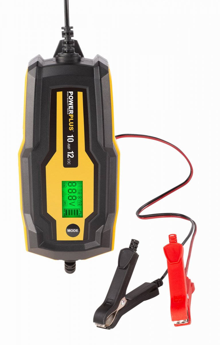 PowerPlus POWX4207 Automatická nabíječka baterií 160W / 10A / 200Ah