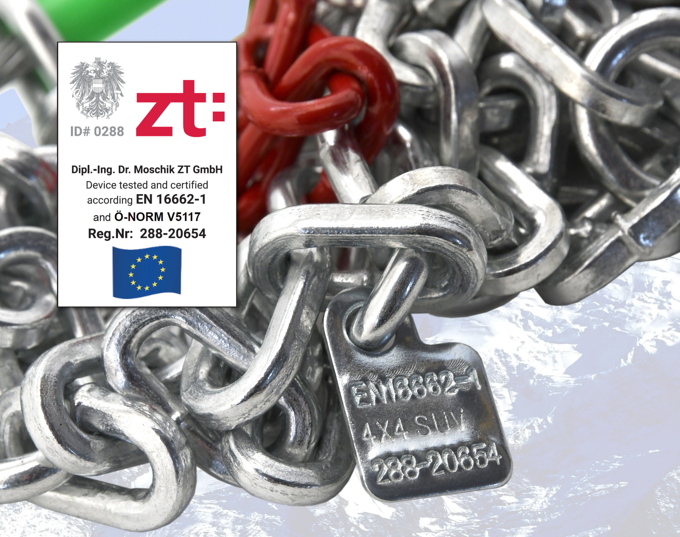 Compass 01445 Sněhové řetězy SUV-VAN ÖNORM vel. 270