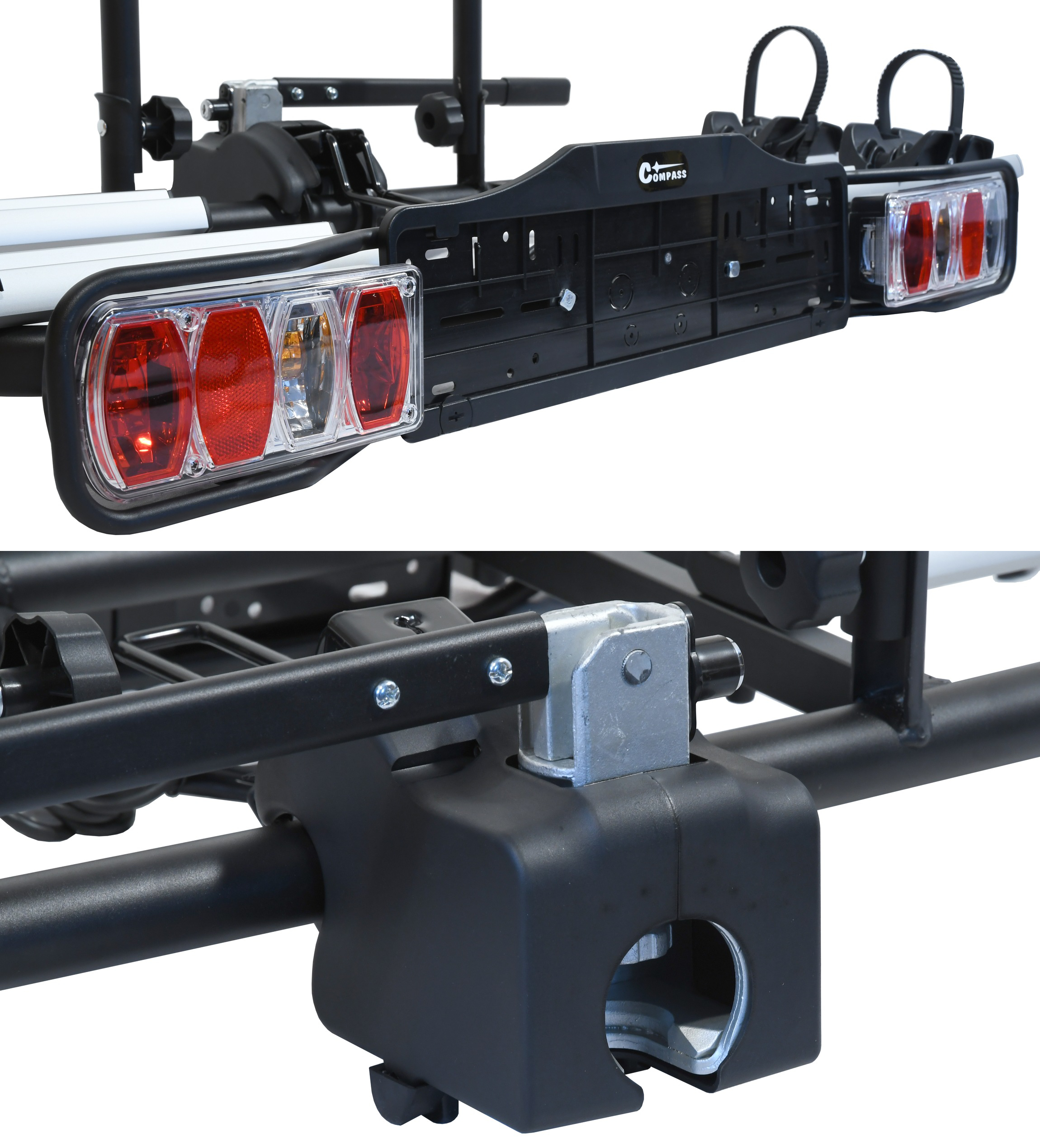 Compass 02120 Nosič kol na tažné zařízení E-BIKE TÜV - 2 kola
