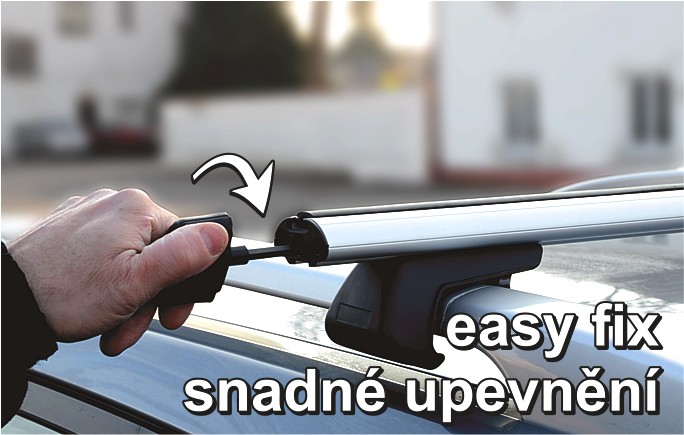 Compass 02306 Příčný nosník zamykací hliníkový 135cm ALU-PRO