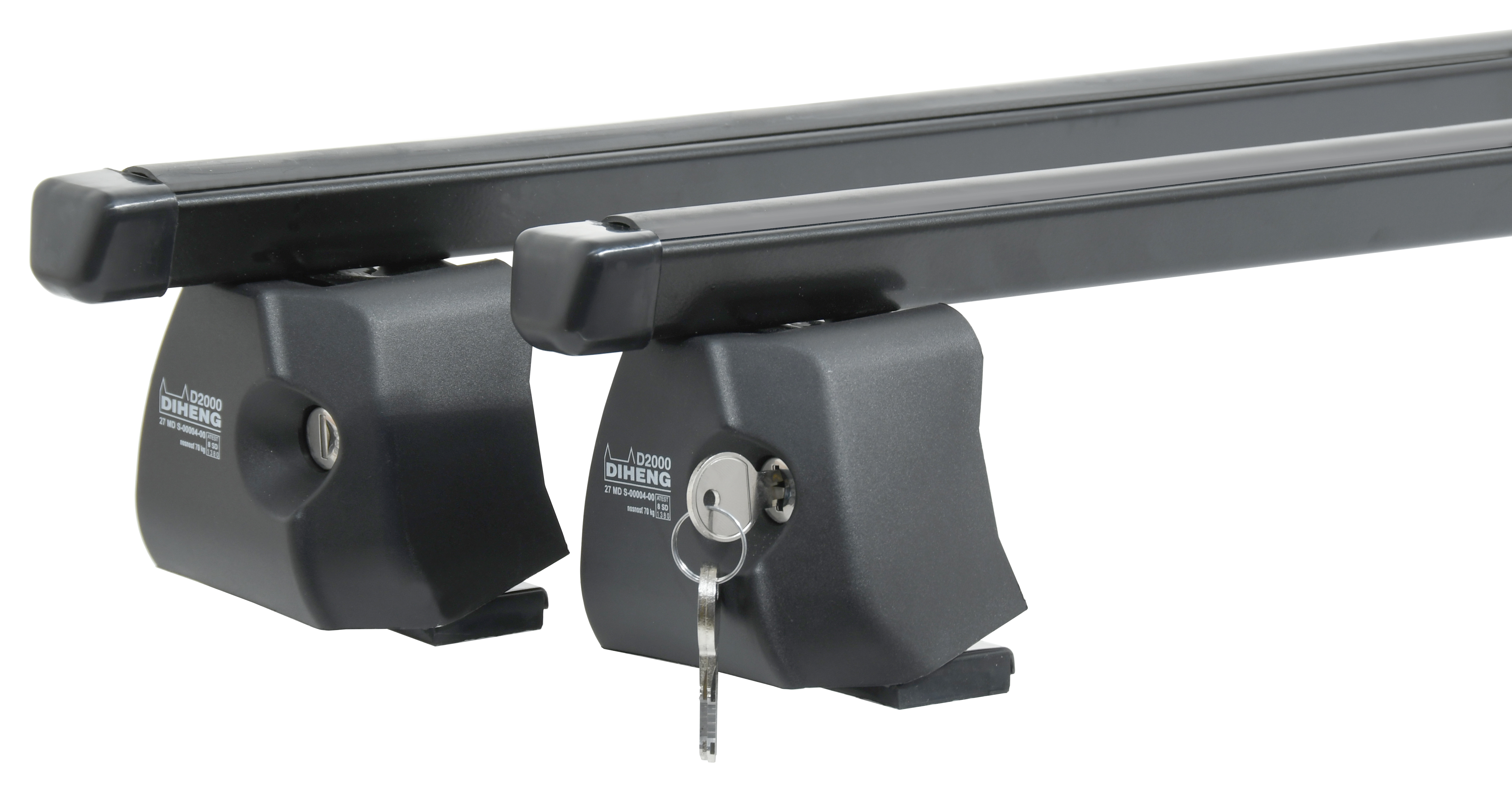 Compass 02322 Střešní nosič FABIA II zámek černý DIH - liftback