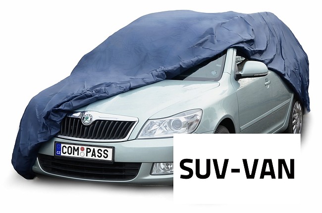 Compass 05970 Ochranná plachta FULL SUV-VAN 515x195x142cm NYLON