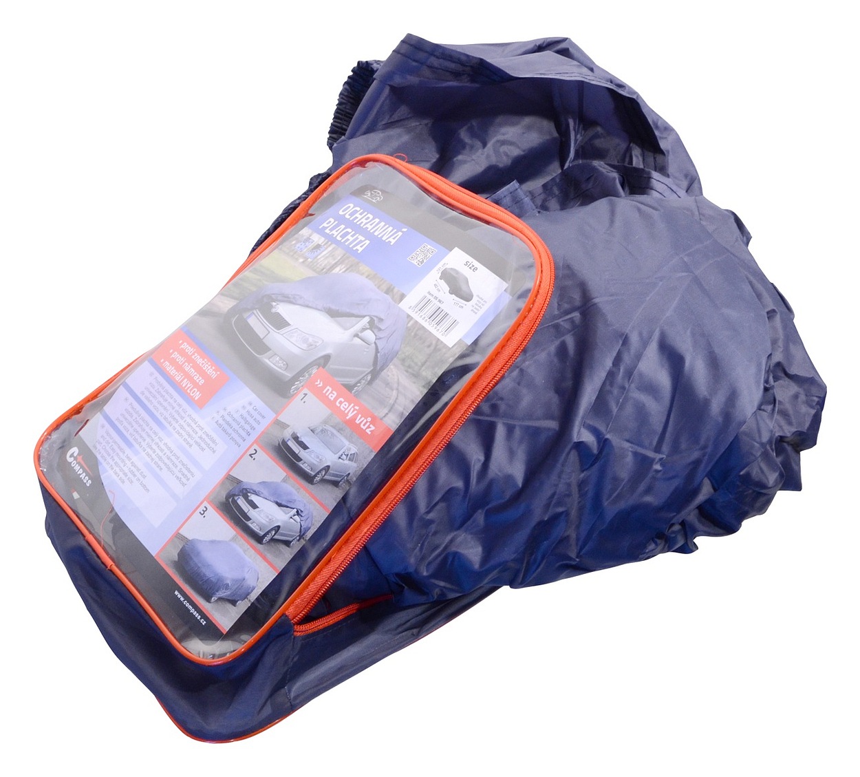 Compass 05970 Ochranná plachta FULL SUV-VAN 515x195x142cm NYLON