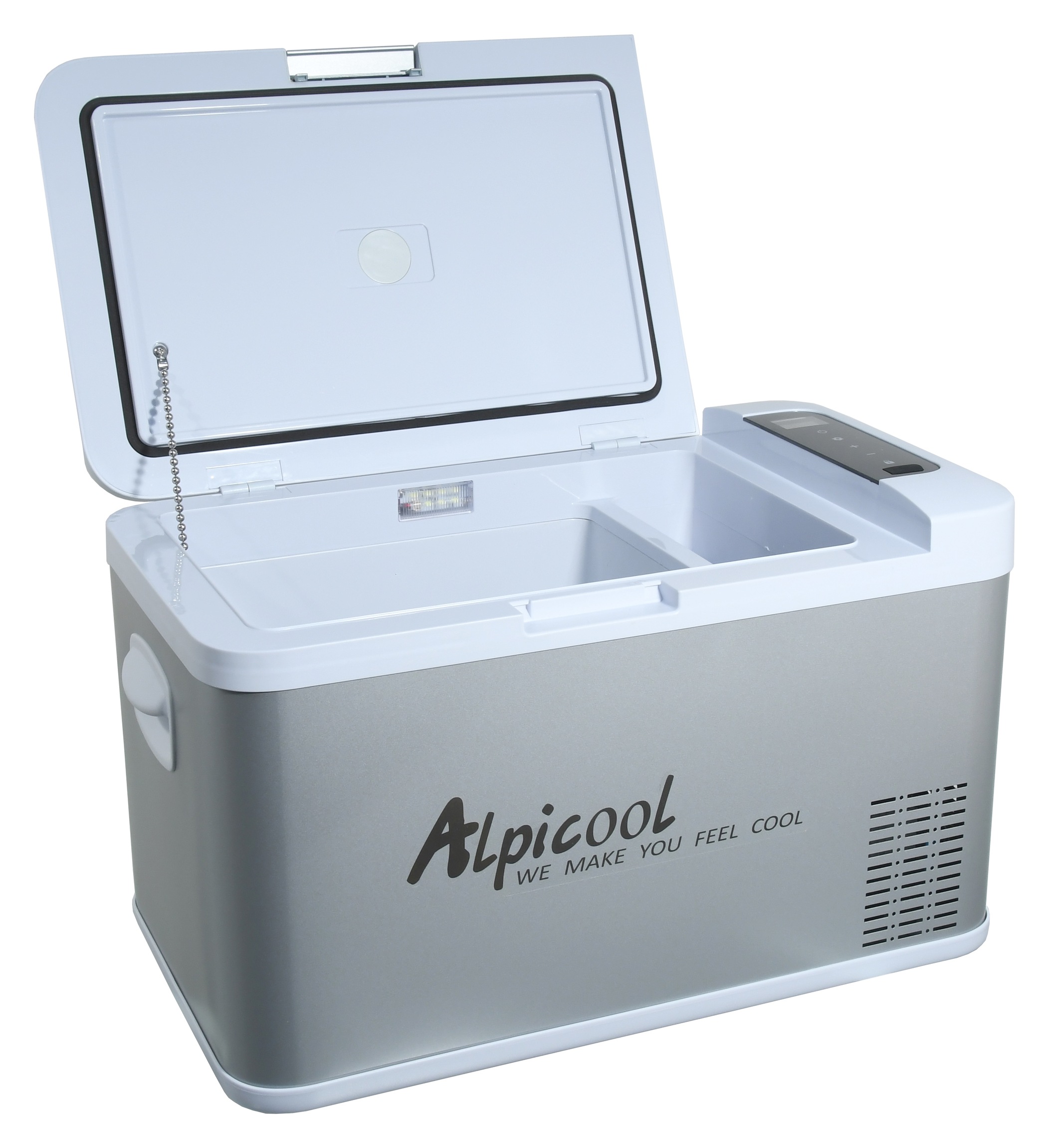 Compass 07081 Chladící box SILVER FROST kompresor 25l 230/24/12V -20°C