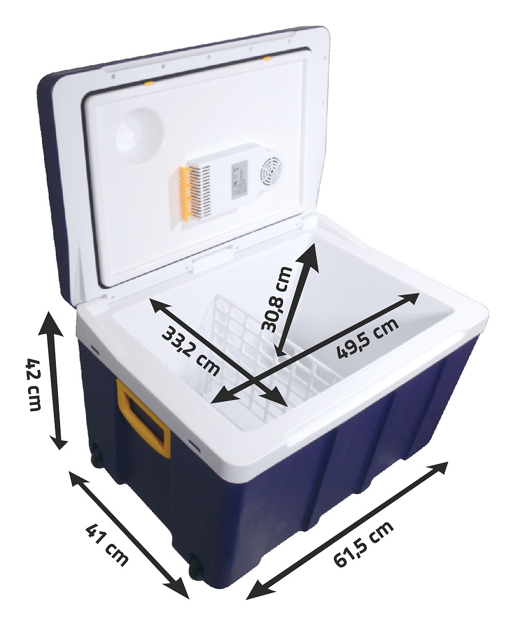 Compass 07126 Chladící box 50l 230V/12V pojízdný