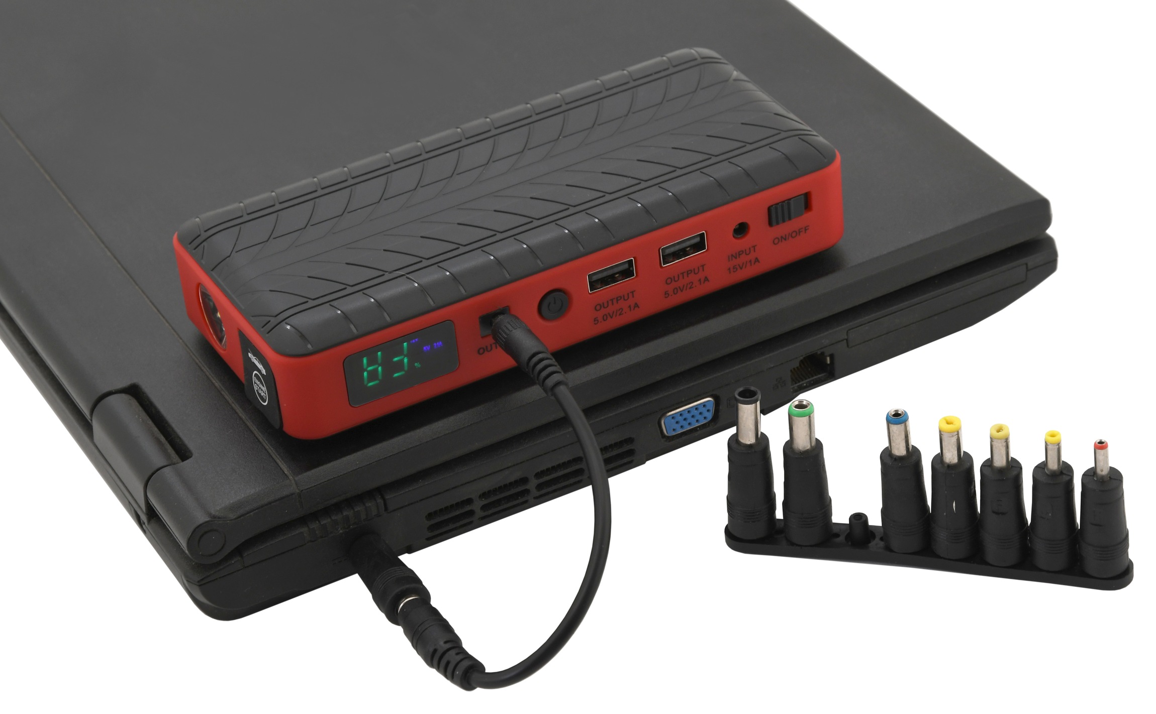 Compass 07163 Powerbanka s funkcí JUMP STARTER 10.000mAh 600A