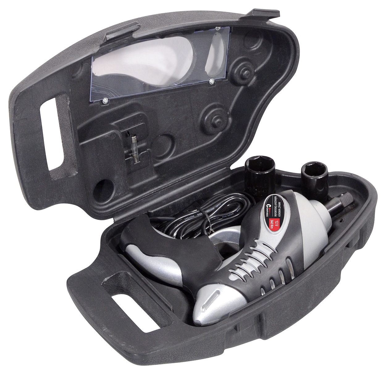 Compass 07250 Rázový utahovák na kola 12V, 100W, 340Nm