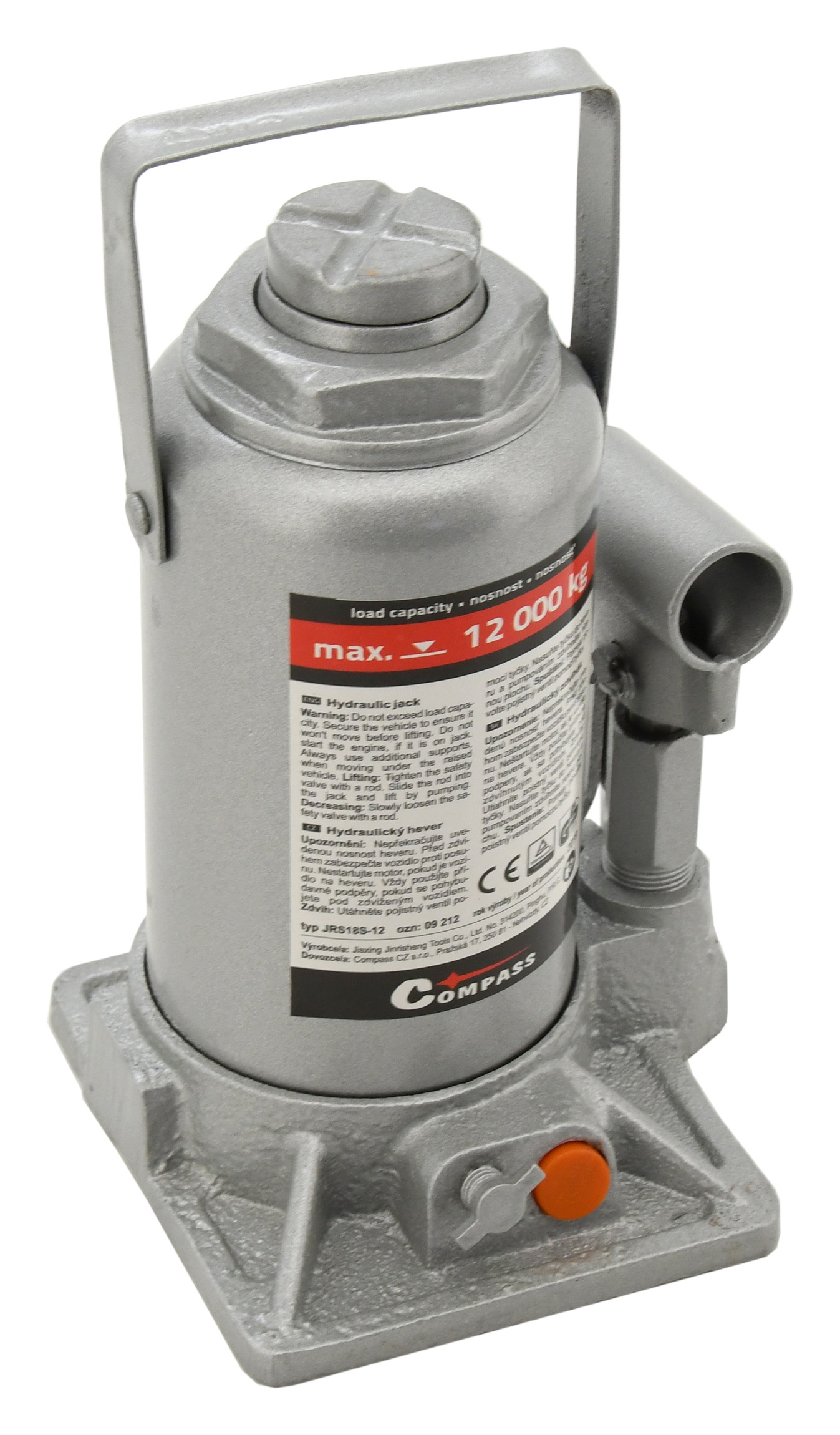 COMPASS 09212 Hever hydraulický 12 t  TÜV, GS, CE