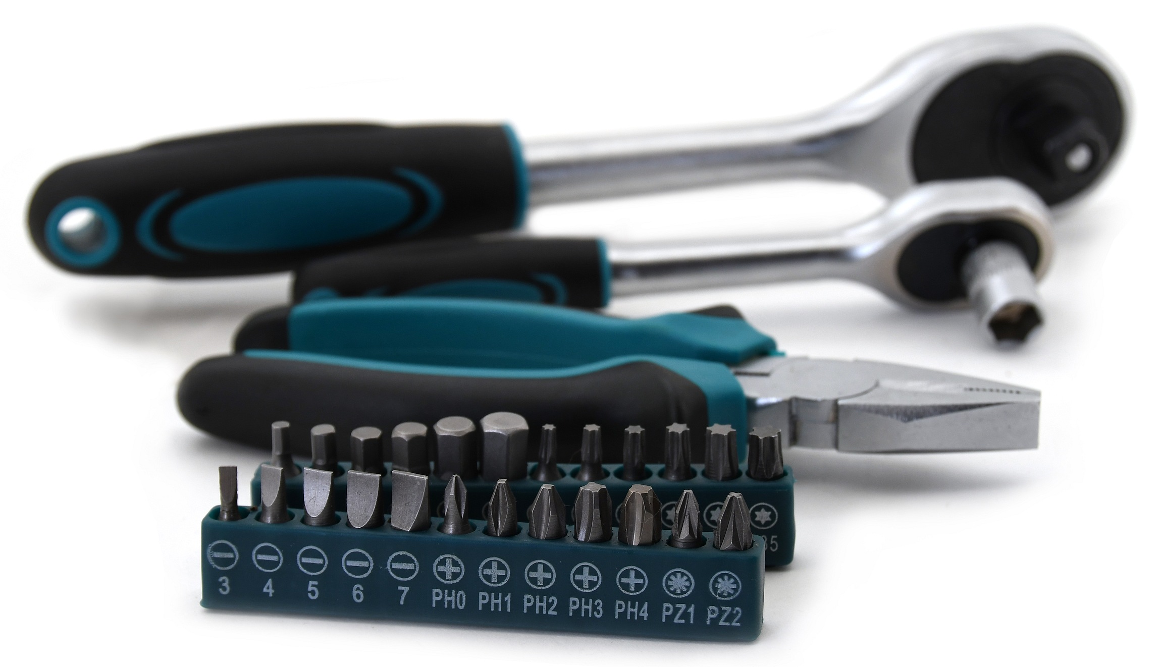 COMPASS 09455 Kufr nářadí 257 dílů, PROFESSIONAL