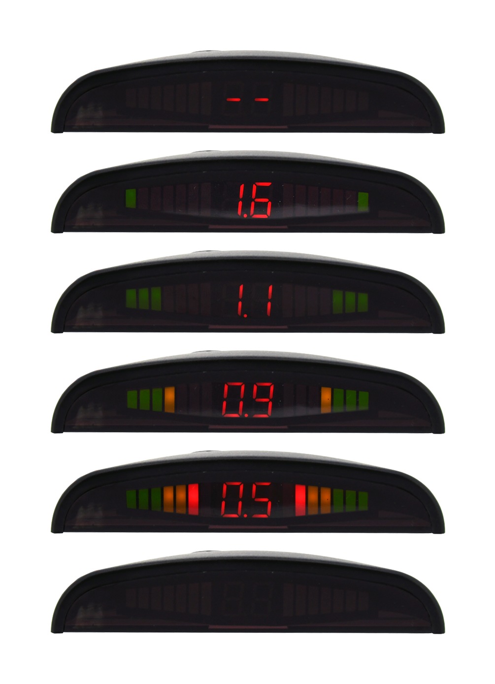 COMPASS 33603 Parkovací asistent 4 senzory, LED display, bezdrátový