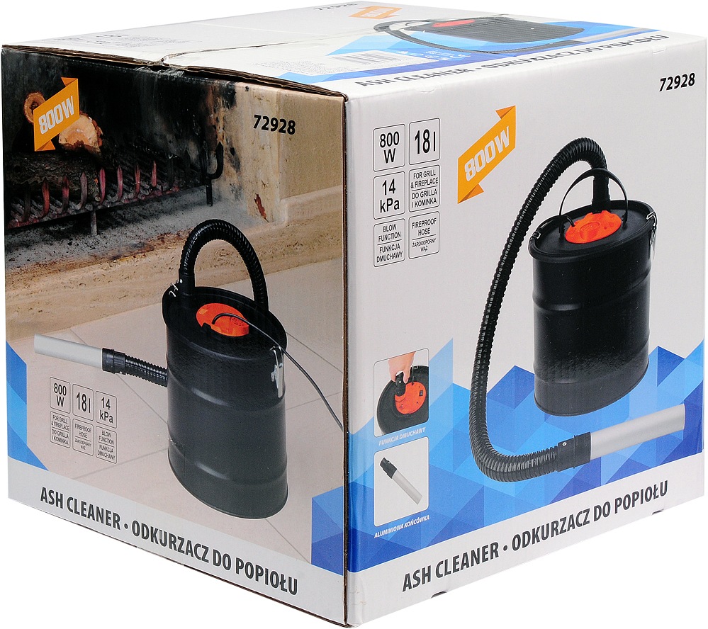 TOYA TO-72928 Vysavač popela elektrický 18L 800W