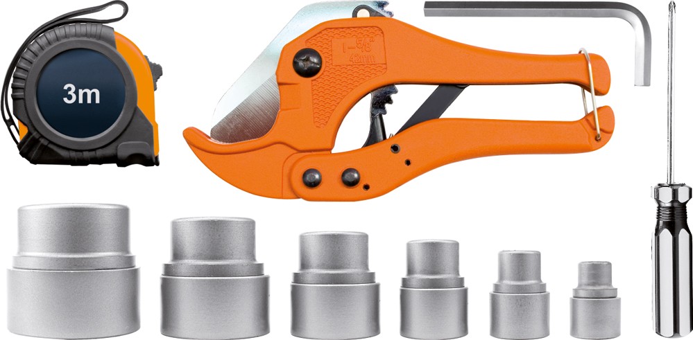 TOYA POWER UP TO-78910 Svářečka polyfúzní na plast. roury 800W/1500W