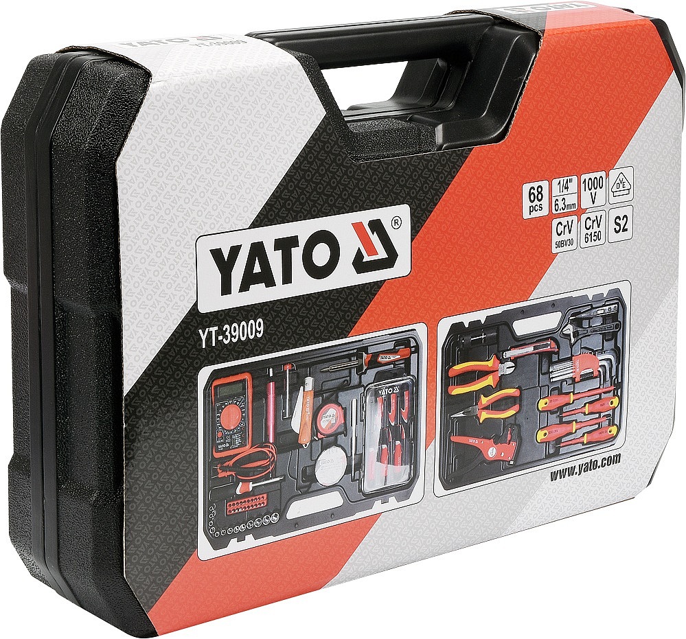 YAYTO YT-39009 Sada elektro nářadí 68 ks kufřík