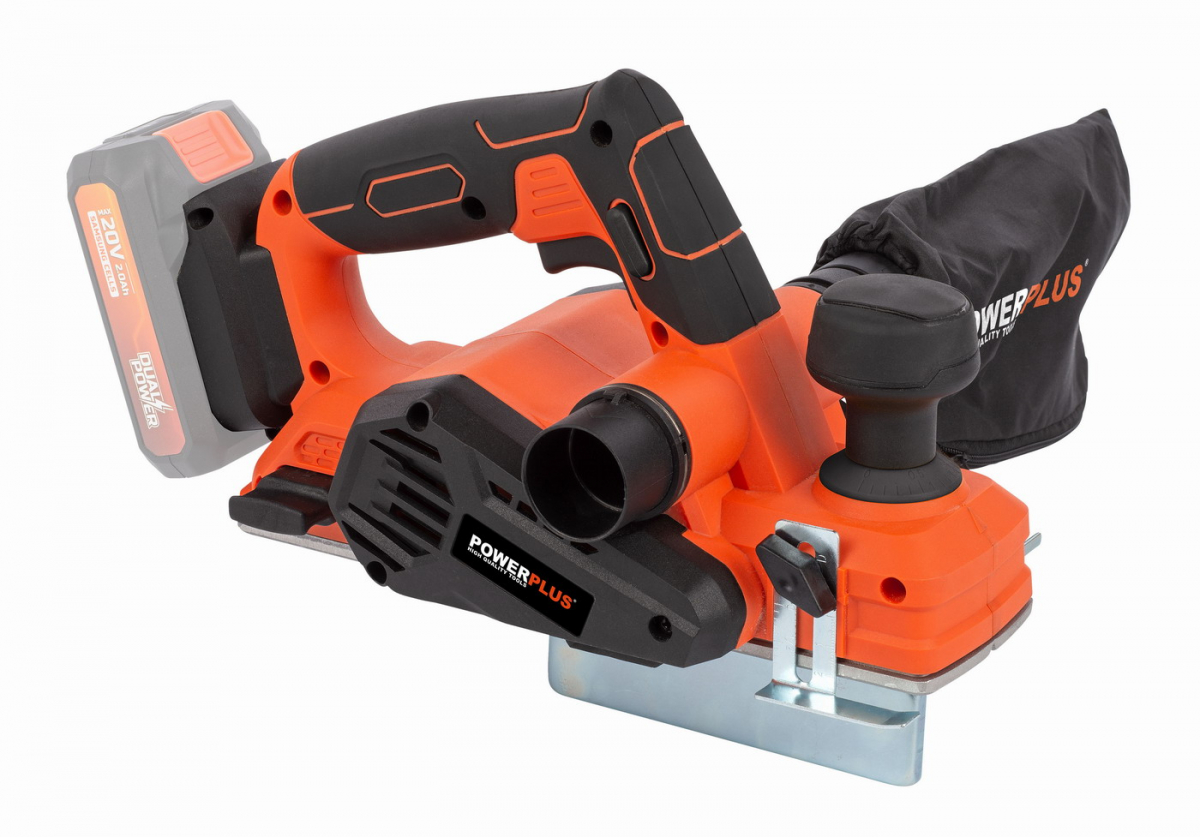 PowerPlus POWDP4050 Aku hoblík 20V bezuhlíkový (bez AKU)