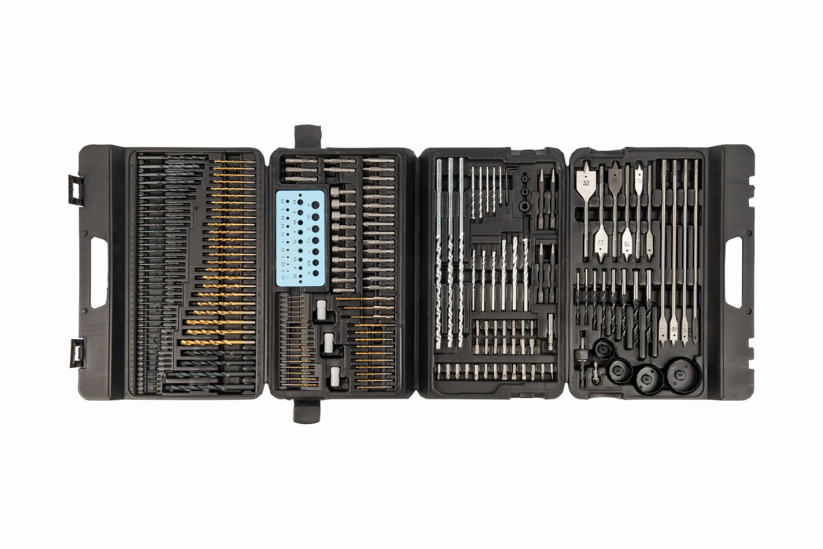 KREATOR KRT012803 Sada vrtáků a bitů 204 ks