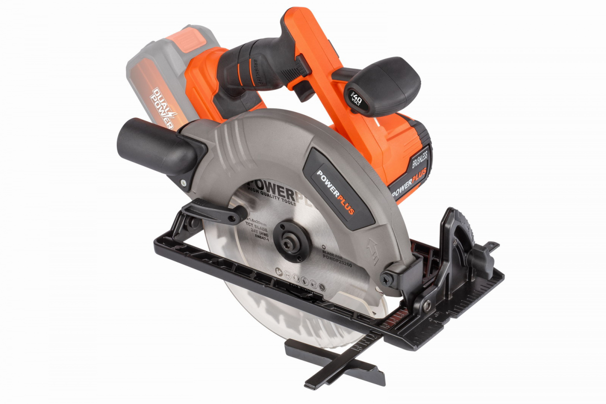 PowerPlus POWDP25260 Aku okružní pila 40V 190mm bezuhlíková (bez AKU)