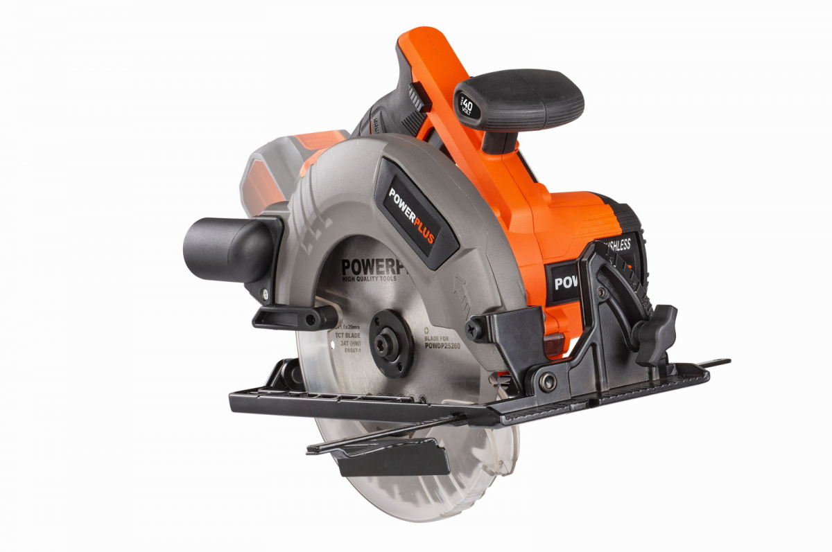 PowerPlus POWDP25260 Aku okružní pila 40V 190mm bezuhlíková (bez AKU)