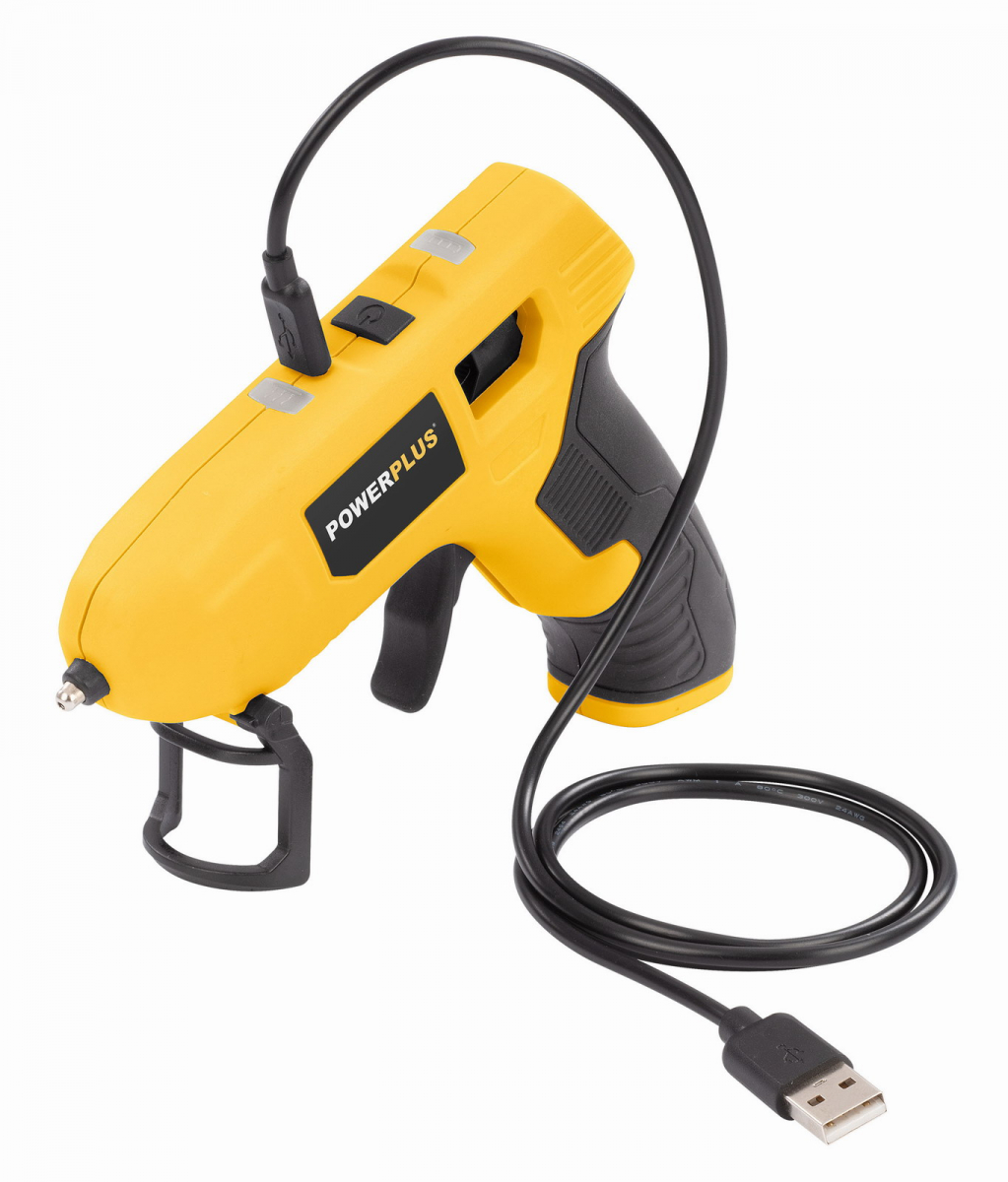 PowerPlus POWX147 AKU Tavná pistole 4 V