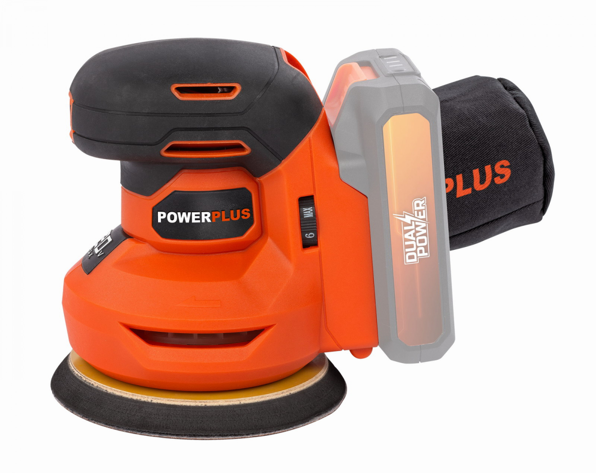 PowerPlus POWDP50400 Aku excentrická bruska 20V (bez AKU)