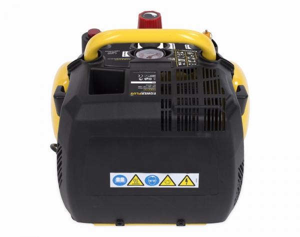 PowerPlus POWX1721 bezolejový kompresor 1100W, 6L, 8bar