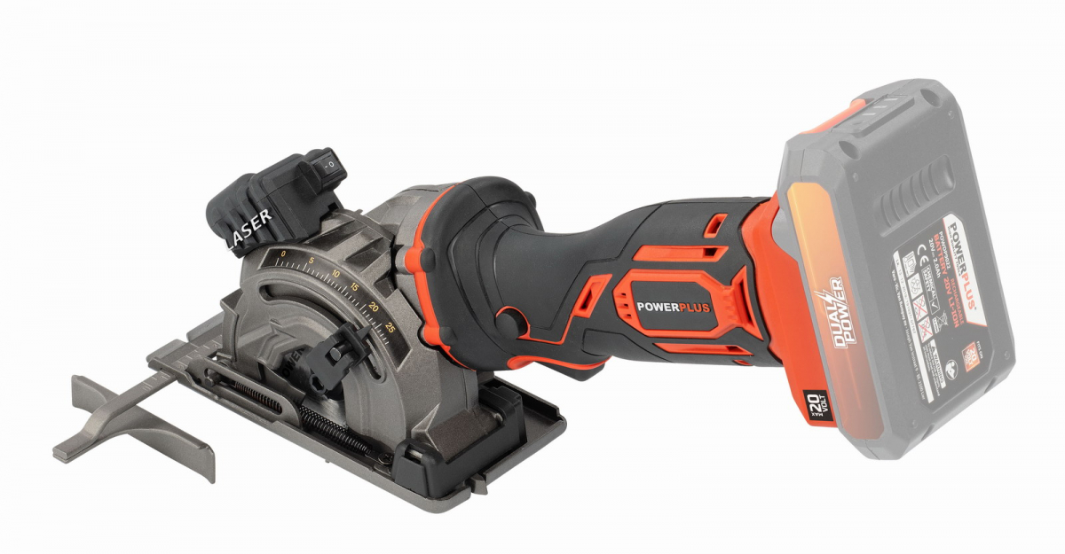PowerPlus POWDP25400 Aku mini ponorná pila 20V, 89mm (bez AKU)