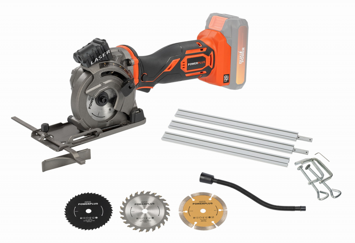 PowerPlus POWDP25400 Aku mini ponorná pila 20V, 89mm (bez AKU)