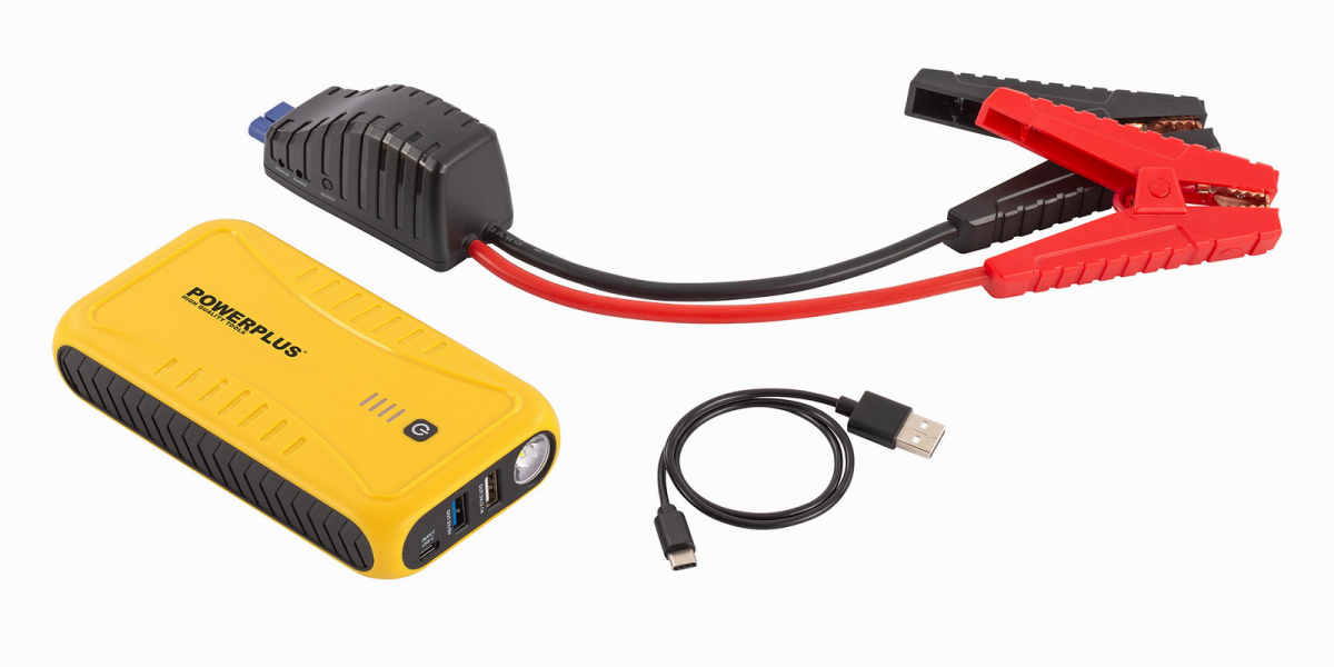 PowerPlus POWX4251 Startovací zdroj JUMP STARTER 3, 7500 mAh, 200-500A
