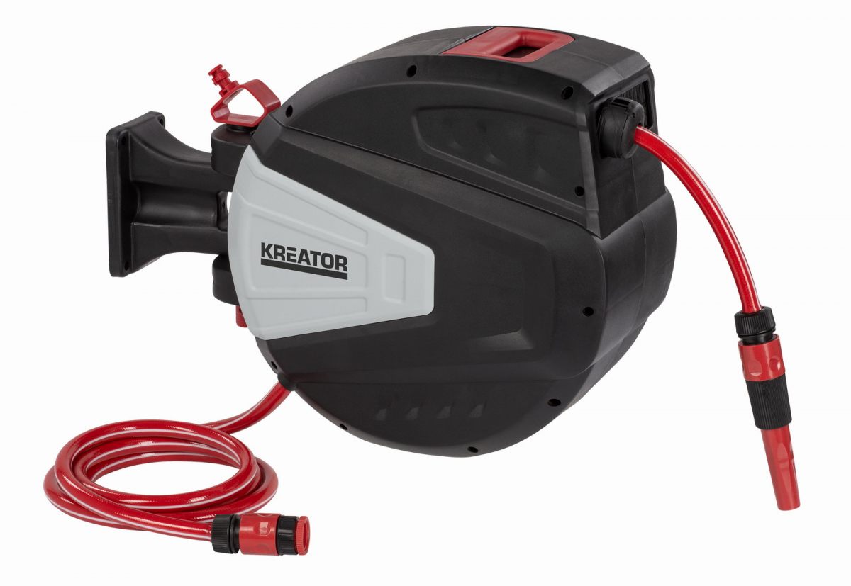 KREATOR KRTGR6713 Zahradní hadice s automatickým navíjením 20m 1/2"