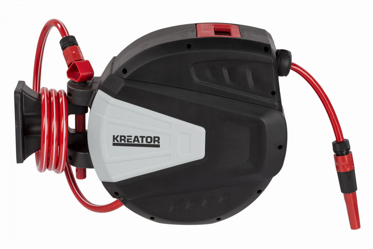 KREATOR KRTGR6713 Zahradní hadice s automatickým navíjením 20m 1/2"