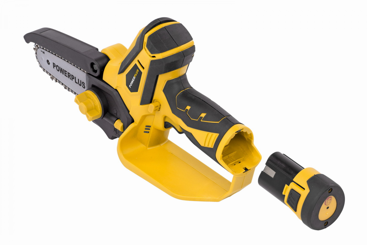 PowerPlus POWXG1045 AKU jednoruční řetězová pila 12V Li-on / 2,0Ah