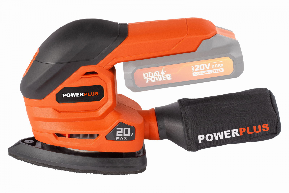PowerPlus POWDP50200 Aku vibrační delta bruska 20V (bez AKU)