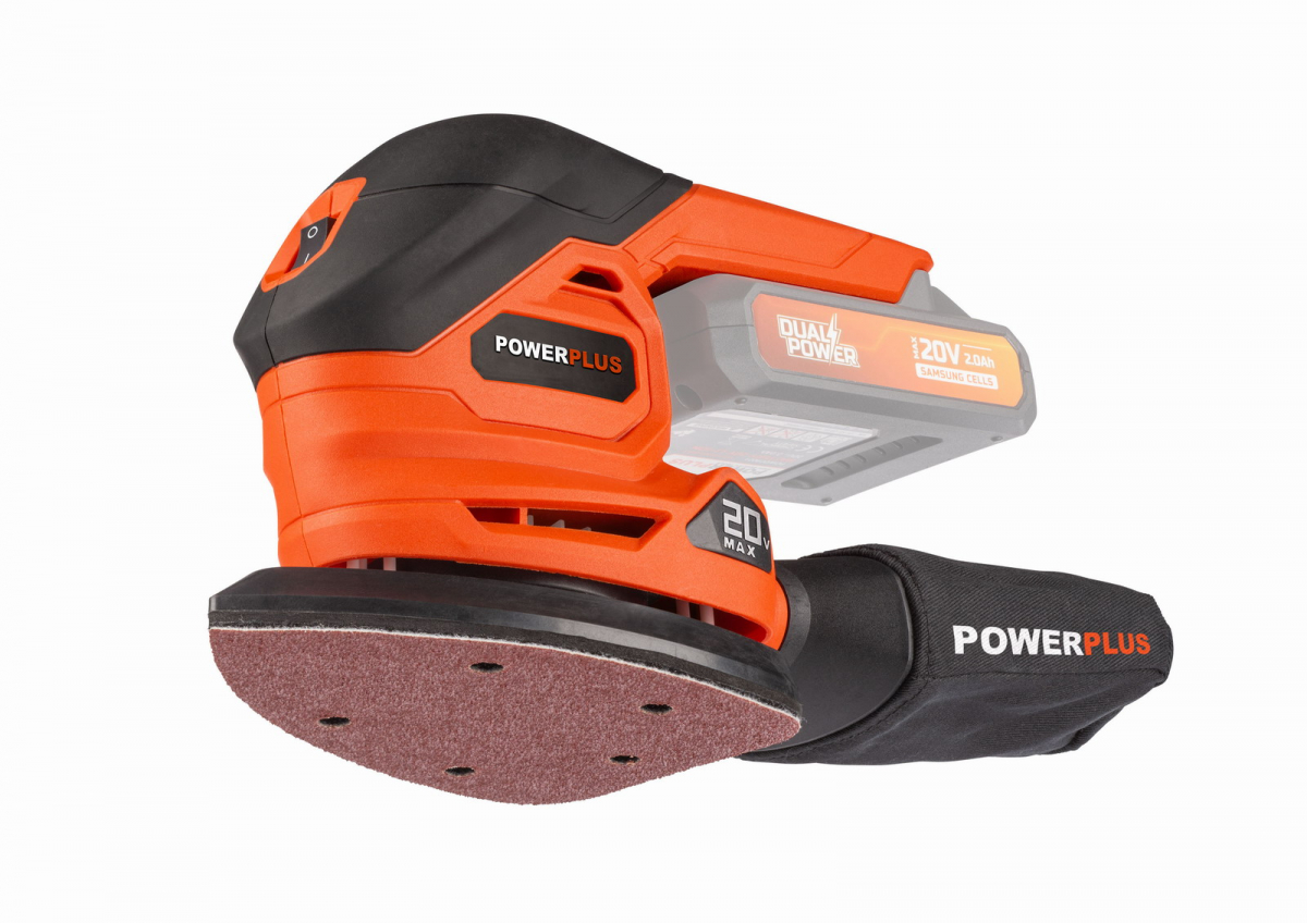 PowerPlus POWDP50200 Aku vibrační delta bruska 20V (bez AKU)