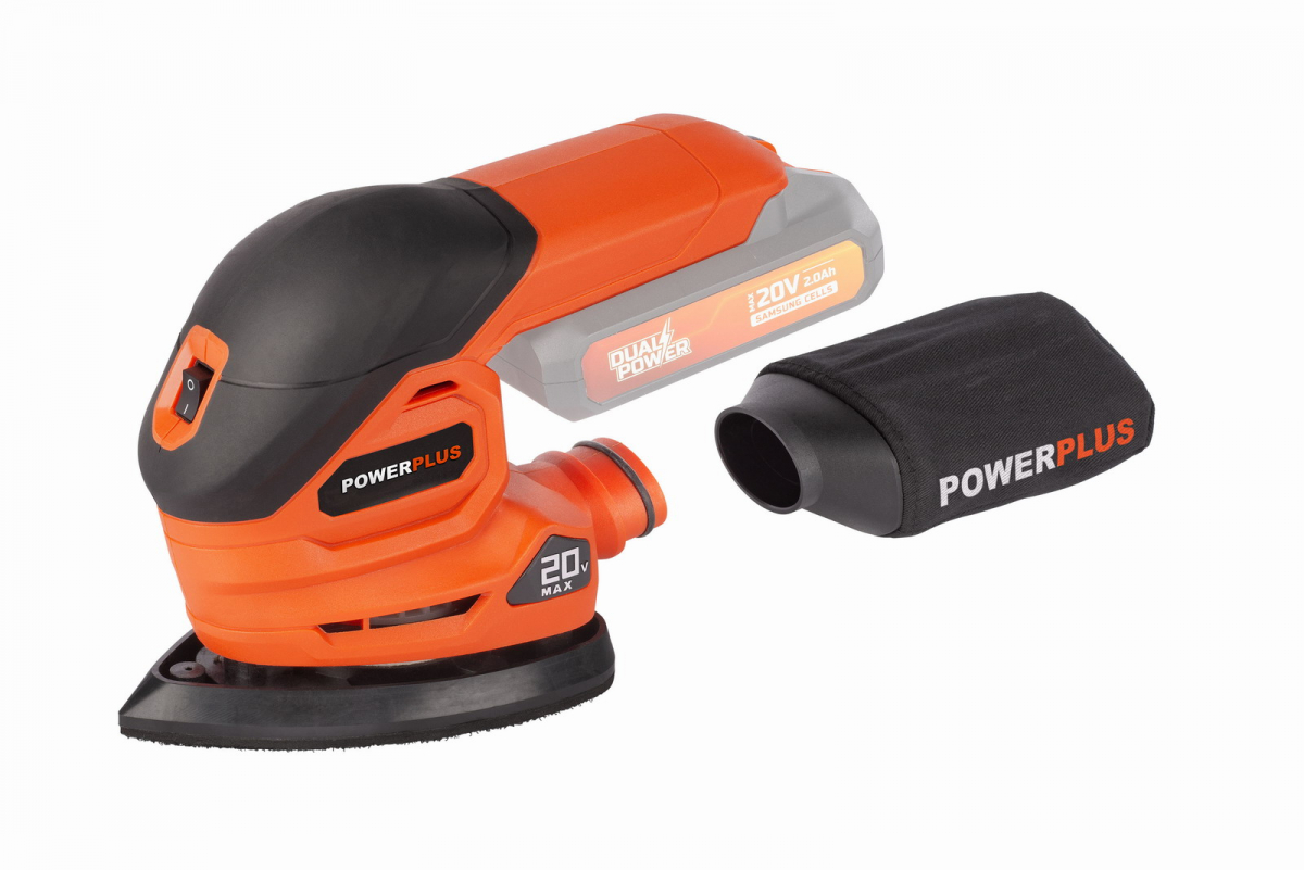 PowerPlus POWDP50200 Aku vibrační delta bruska 20V (bez AKU)
