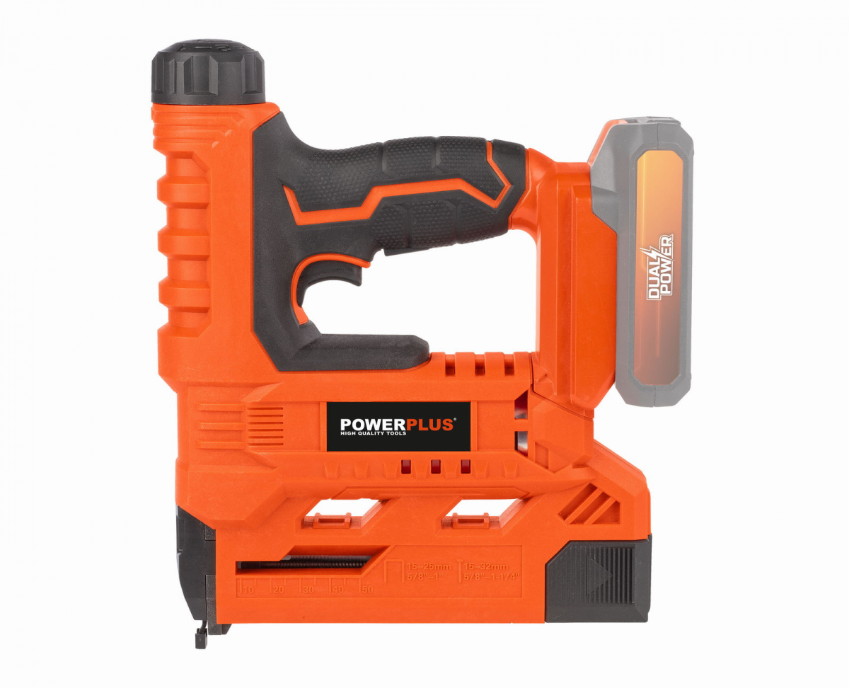 PowerPlus POWDP7010 Aku sponkovačka / hřebíkovačka 20V (bez AKU)