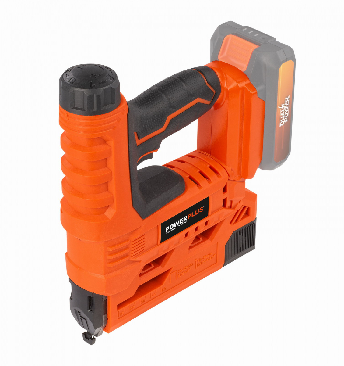 PowerPlus POWDP7010 Aku sponkovačka / hřebíkovačka 20V (bez AKU)