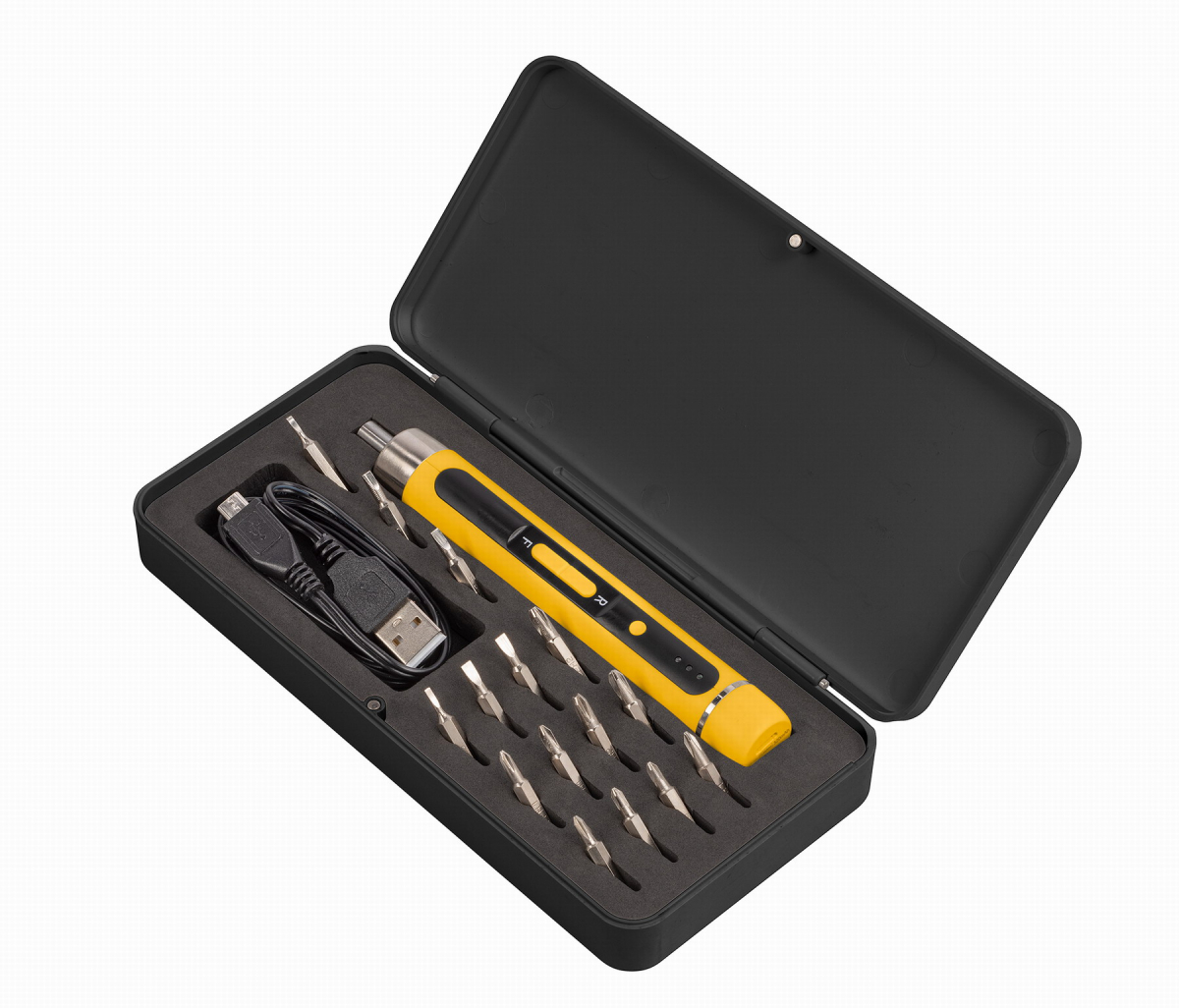 PowerPlus POWX00416 Aku precizní šroubovák 4V + příslušenství