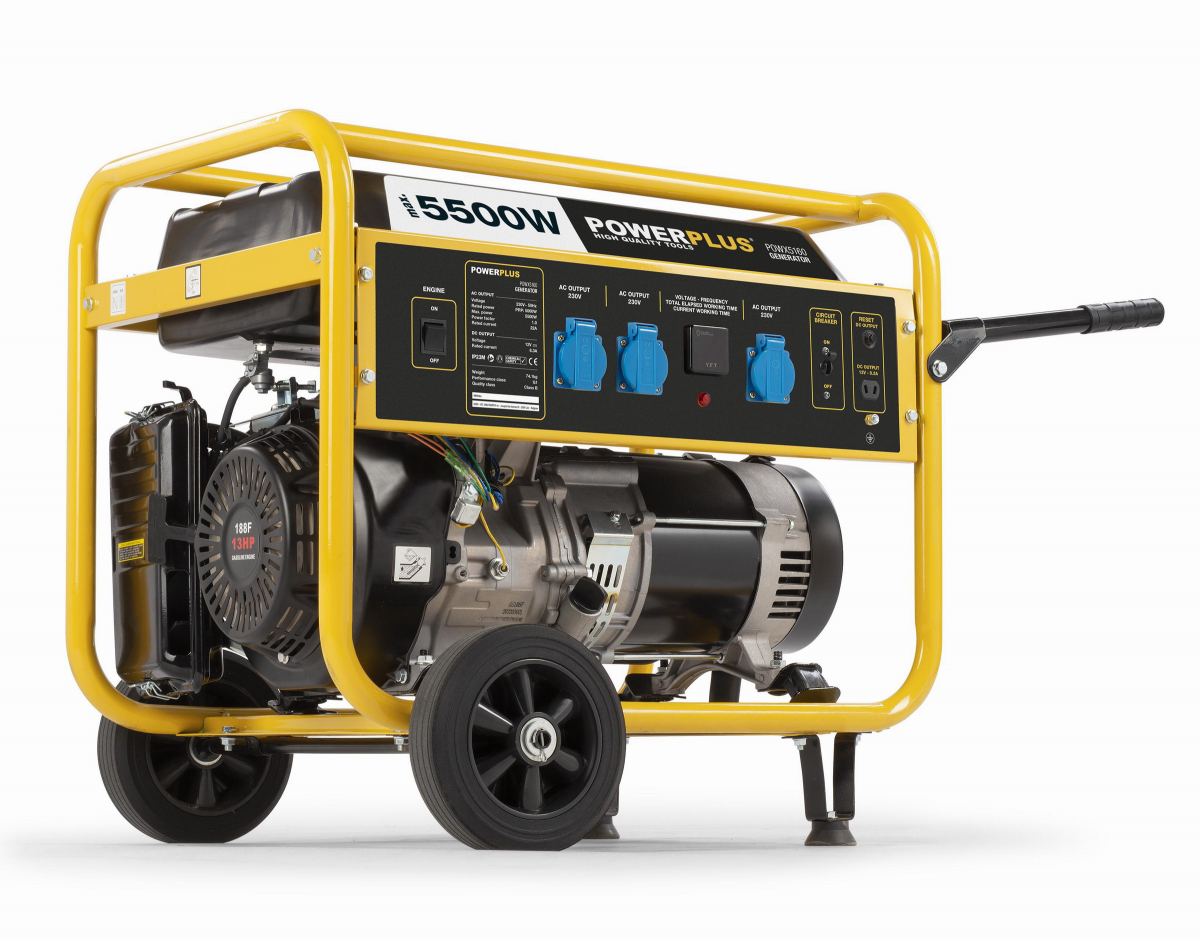 PowerPlus POWX5160 Elektrocentrála 5500W