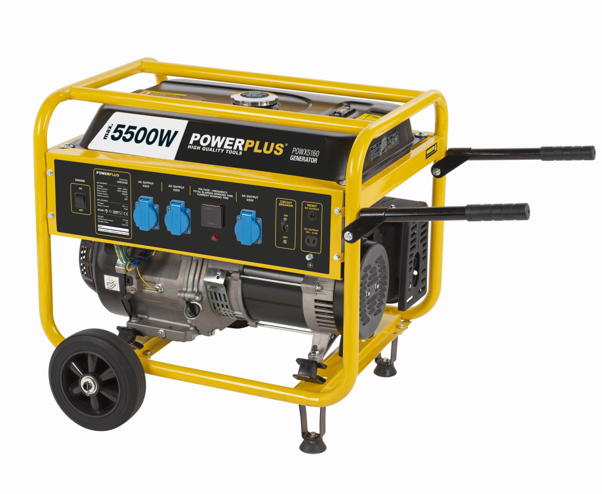 PowerPlus POWX5160 Elektrocentrála 5500W