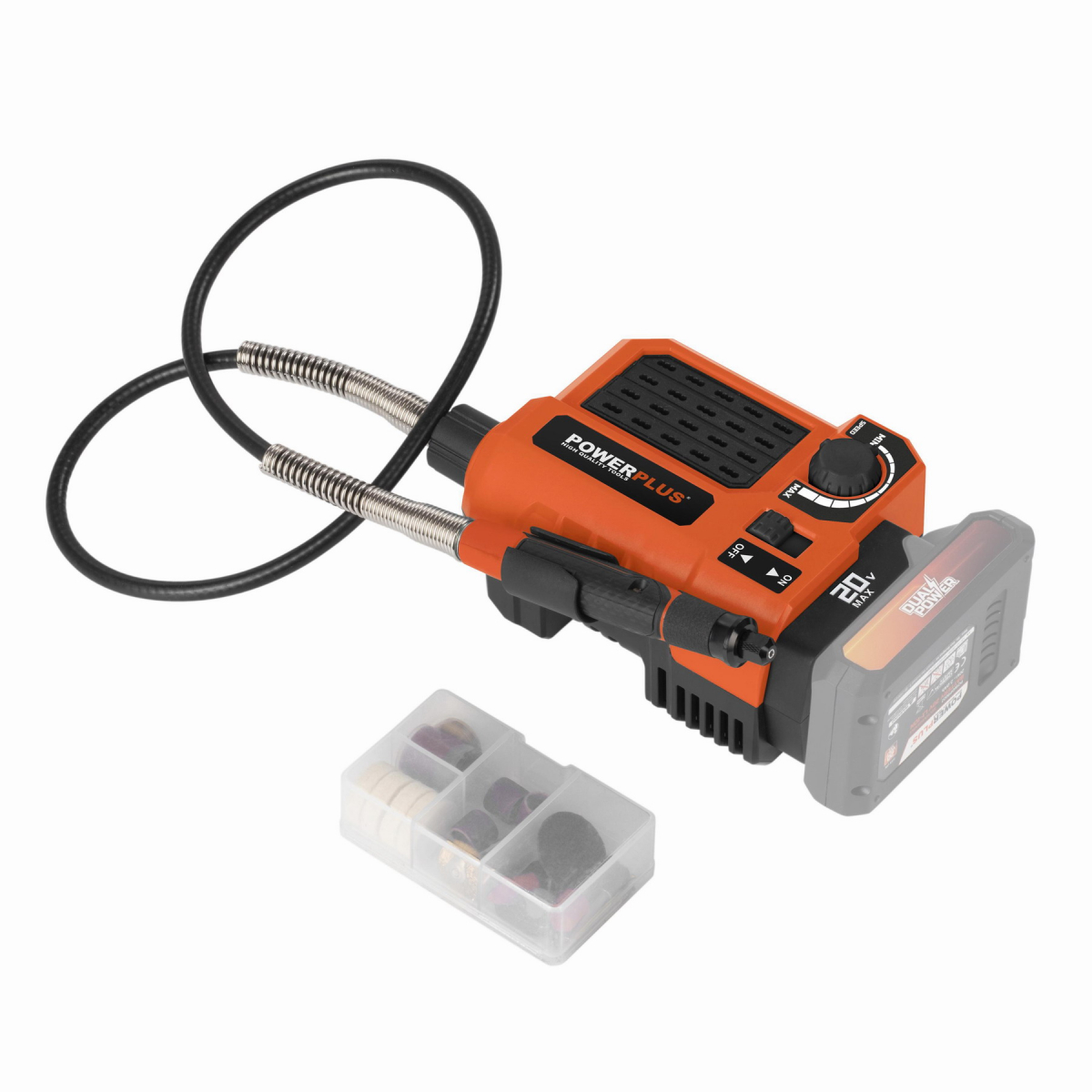 PowerPlus POWDP75300 Aku přímá bruska 20V (bez AKU)